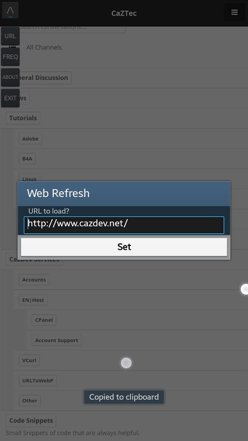 hcaz : Web Refresh截图3