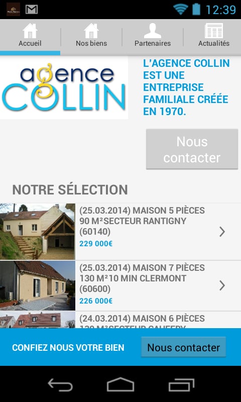 Agence Collin截图3