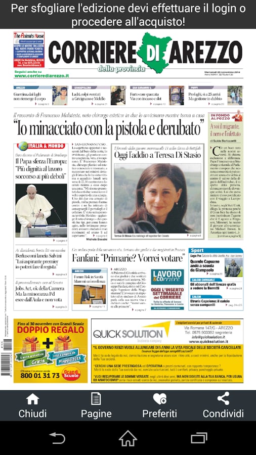 Il Corriere di Arezzo截图3