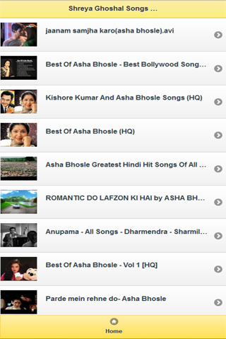 Asha Bhosle Music Tube截图1