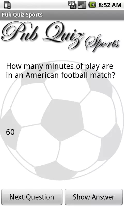 Pub Quiz Sports Free截图1