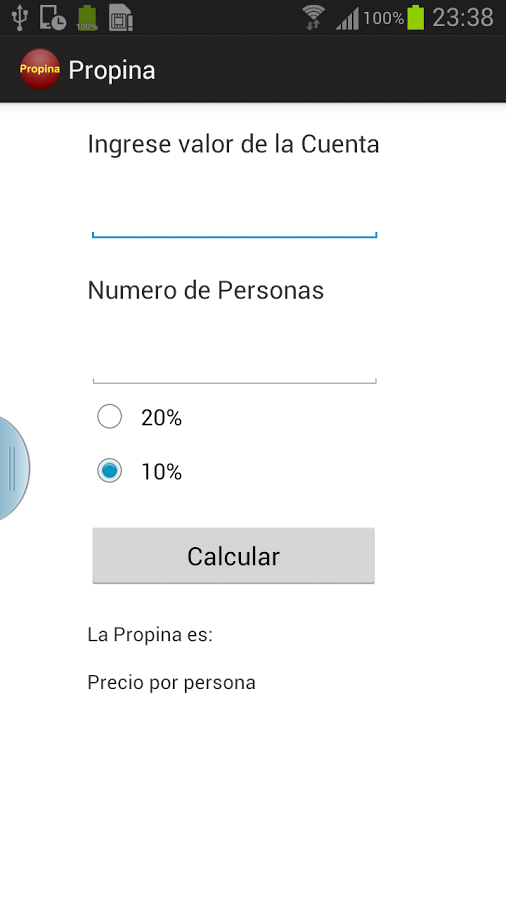 Calcula Propina en Chile截图2