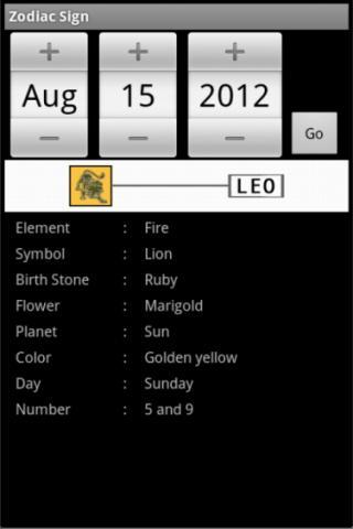 Zodiac Sign截图2