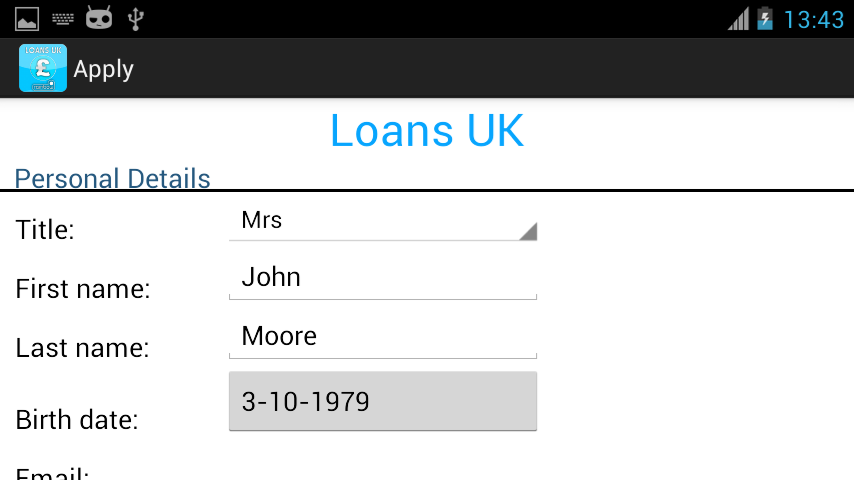 Loans UK截图2