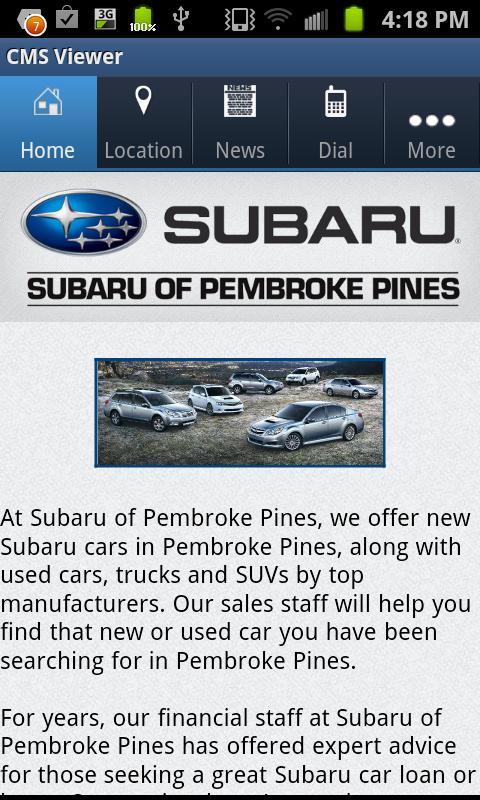 Subaru of Pembroke Pines截图1