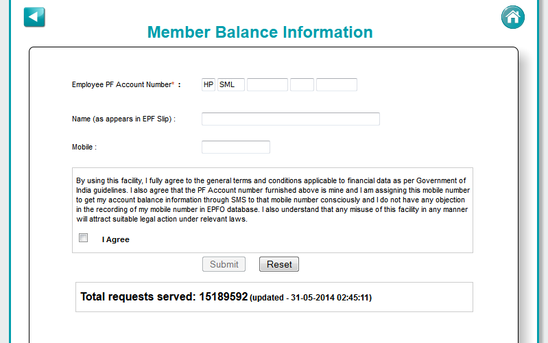 EPF Balance (Provident Fund)截图3