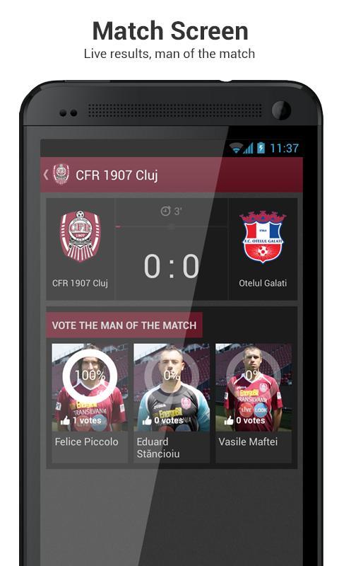 CFR 1907 Cluj Official截图2