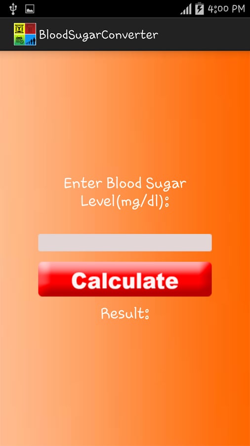 Sugar Level Calculator截图4