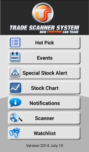 Stock Trade Scanner System截图1