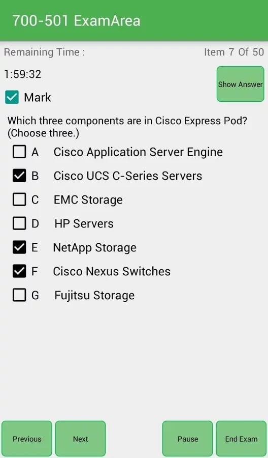 EA 700-501 Cisco Exam截图11