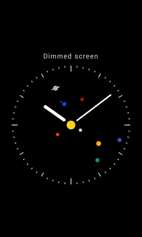 星球表盘:Planets Watch Face截图3