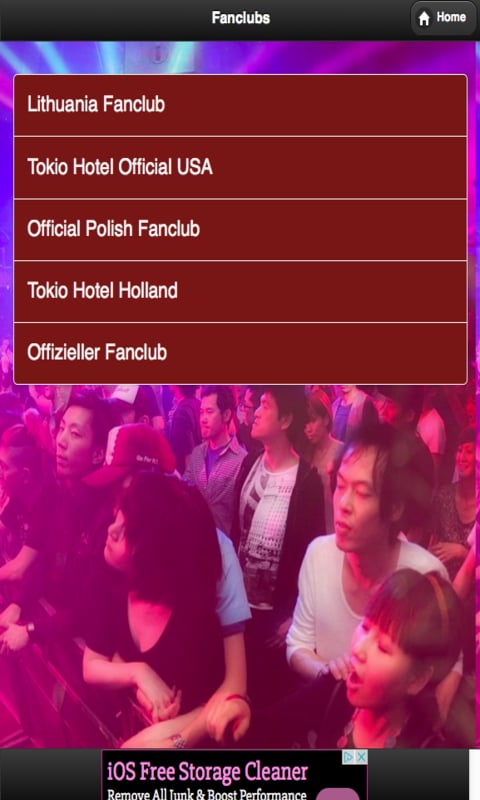 Fan App Tokio Hotel截图5