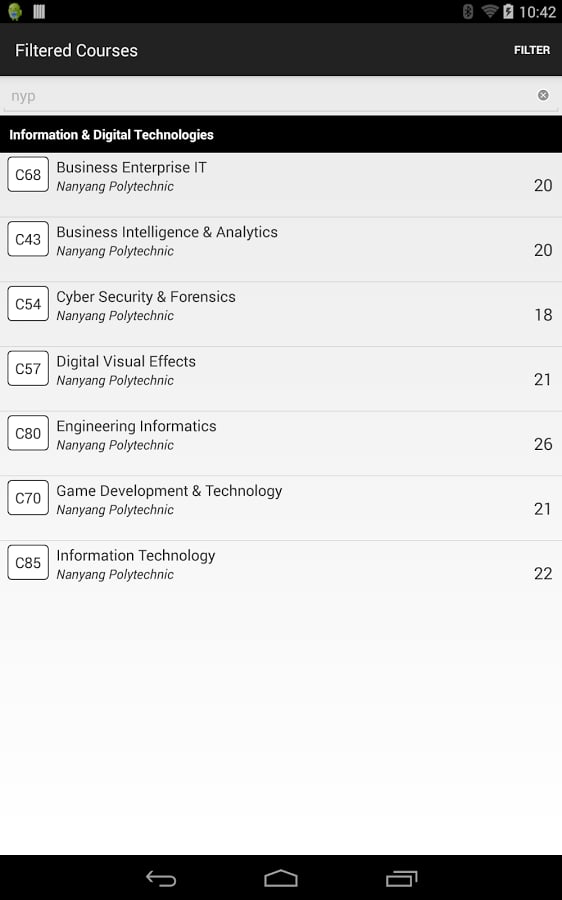 Singapore JAE Poly Guide截图1