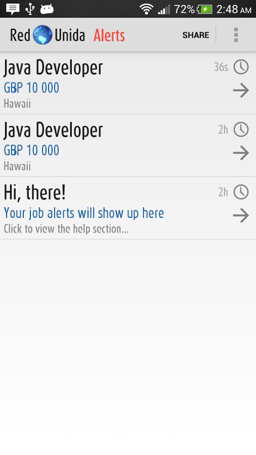 Red Unida Job Alerts截图3