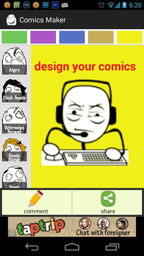 Comics maker截图4