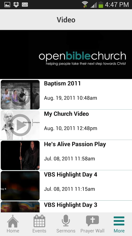 Open Bible Church Waverl...截图4