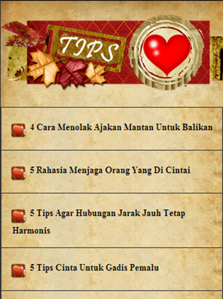 Tips Cinta Dan Puisi Cinta截图4