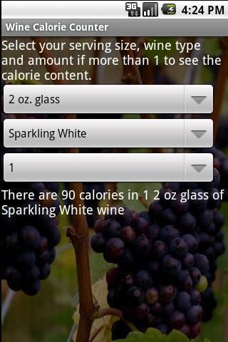 Wine Calorie Counter截图2