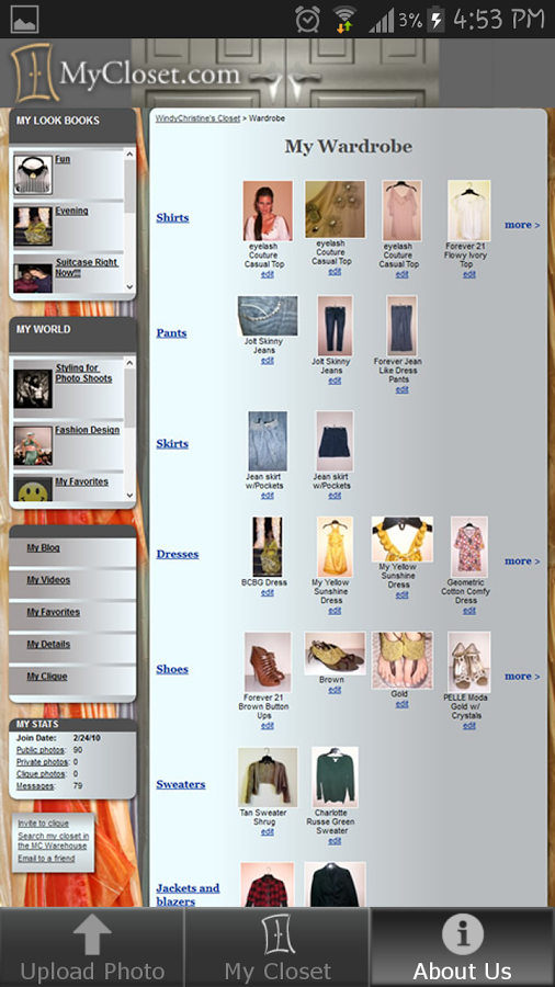 MyCloset.com Mobile Assistant截图5