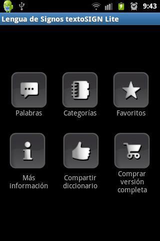 Lengua Signos textoSIGN Lite截图2
