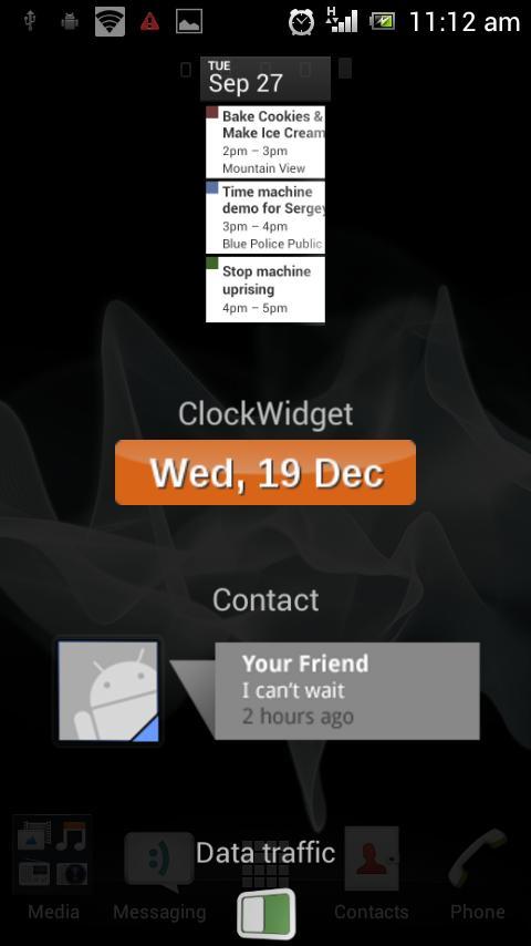 ClockWidget截图1