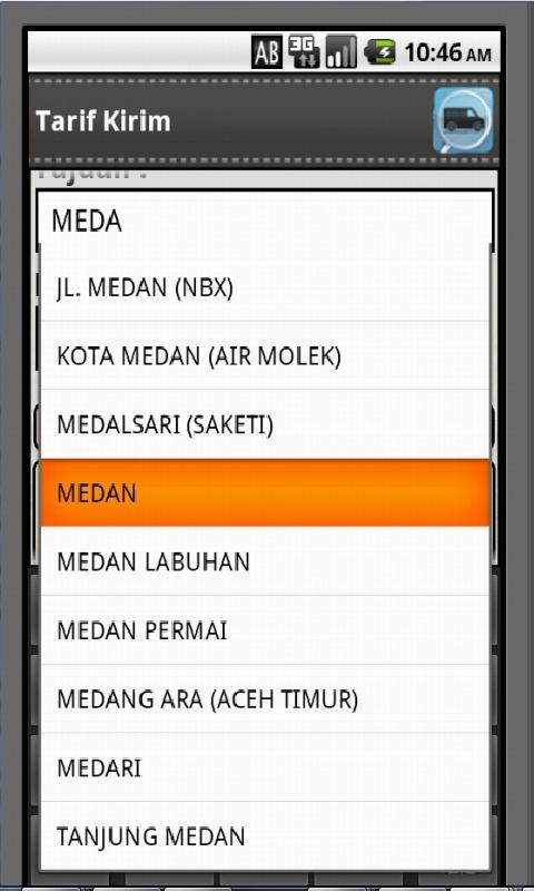 Tarif Kirim截图3