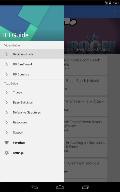 Guide for Boom Beach 201...截图3