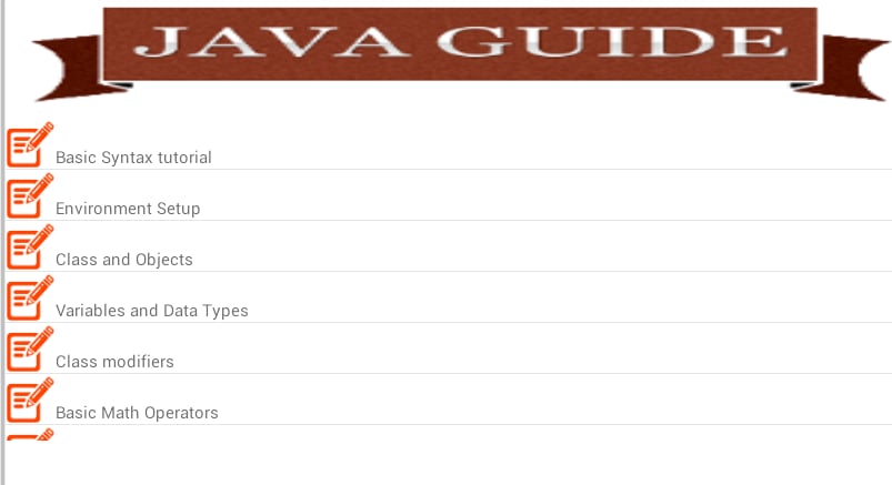 Java Guide &amp; Tutorial截图4