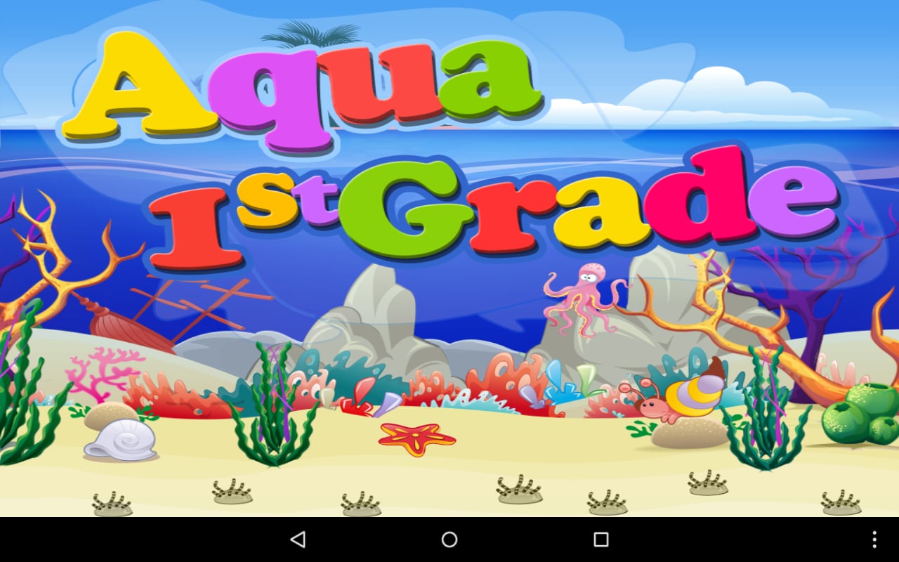 Aqua First Grade Free截图2