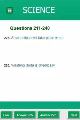 Science Quiz - 200+ ques...截图2