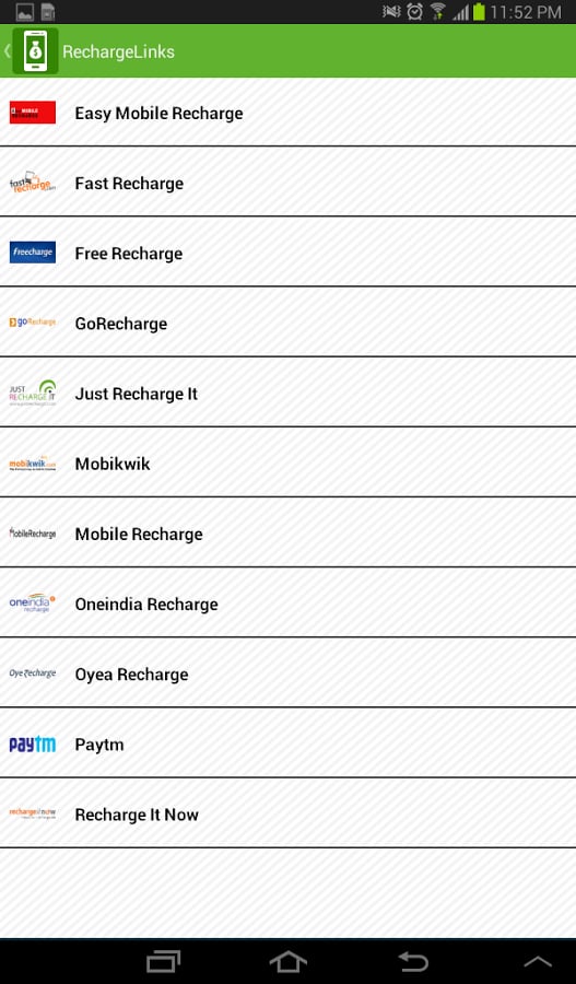 Mobile Recharge Links截图1