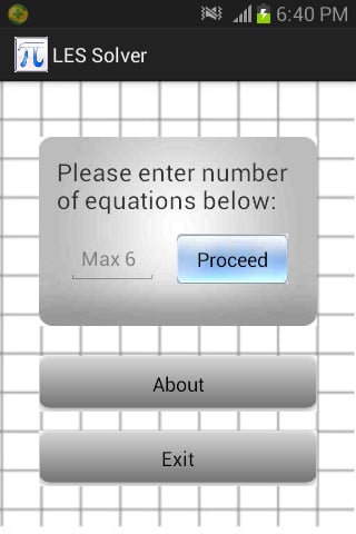 Linear Equations Solver截图2