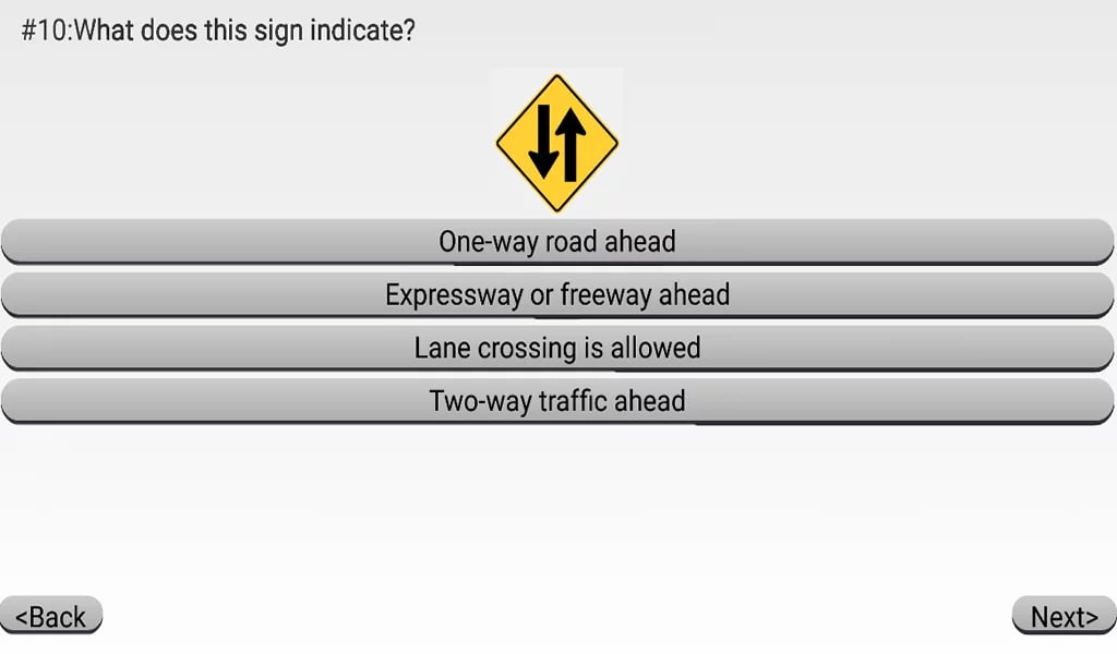 Oregon DMV Practice Exam...截图4