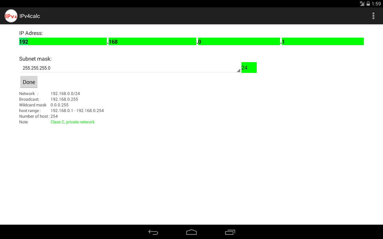 IP Kalkulator截图2