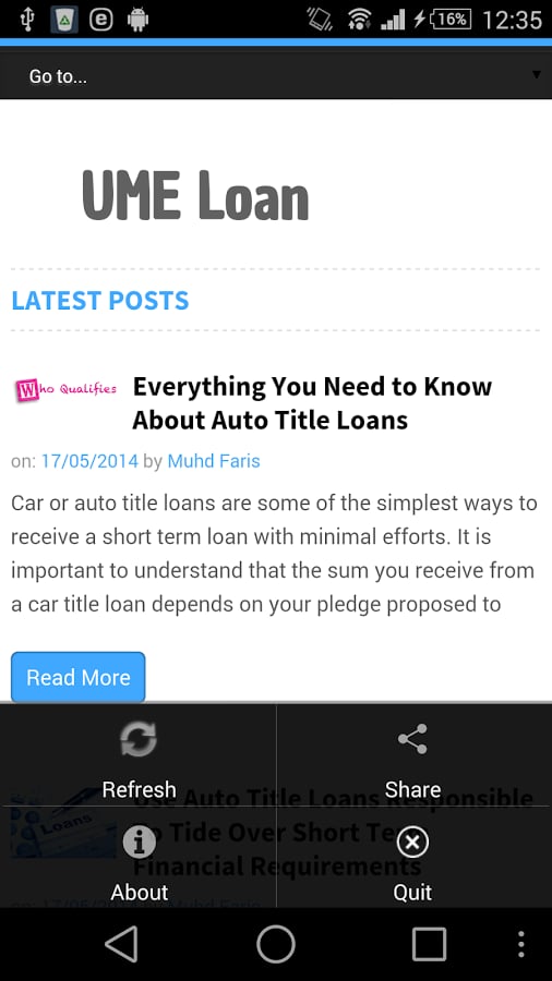 CAR LOANS TIPS截图3