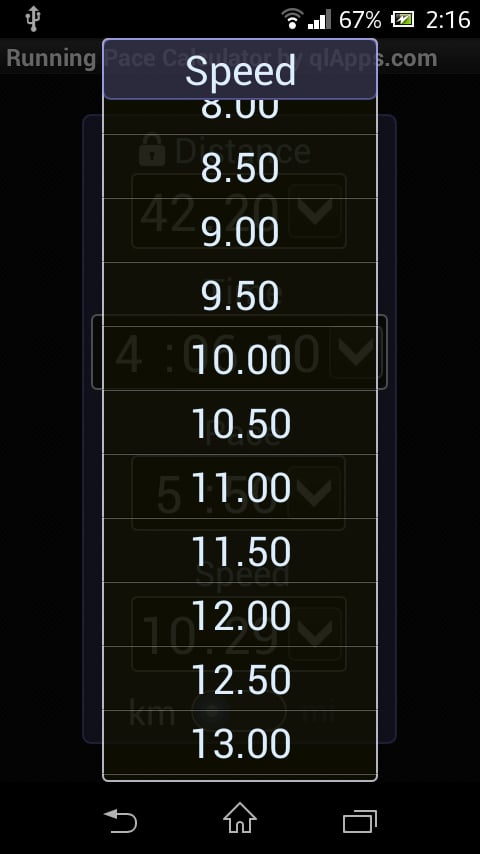 Running Pace Calculator截图6