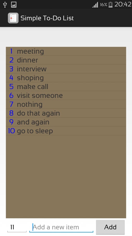 Simple To-Do-List截图4