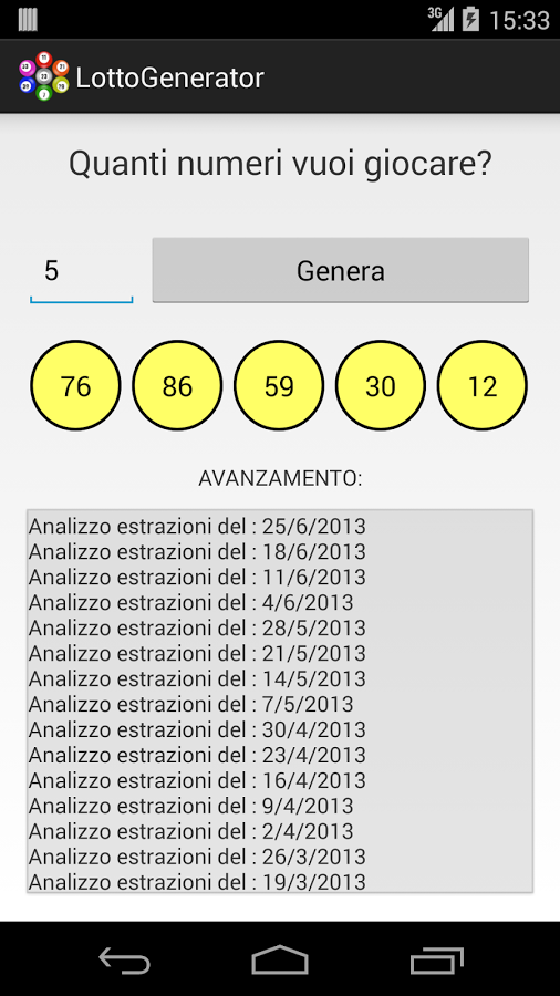 Lotto Generator截图9