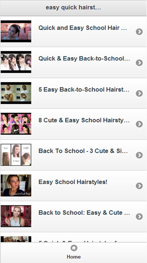 easy hairstyles for school截图1