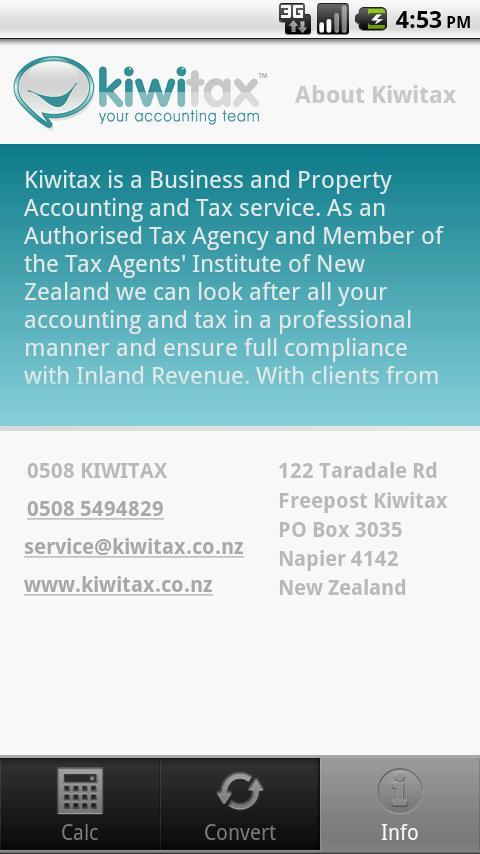 Kiwitax GST Calculator截图3