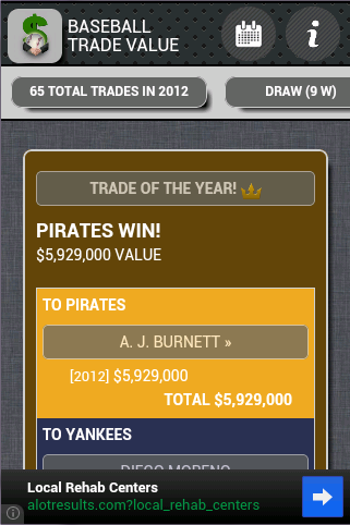 Baseball Trade Value截图1