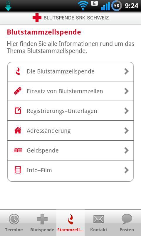 SRK Blutspende-App截图4