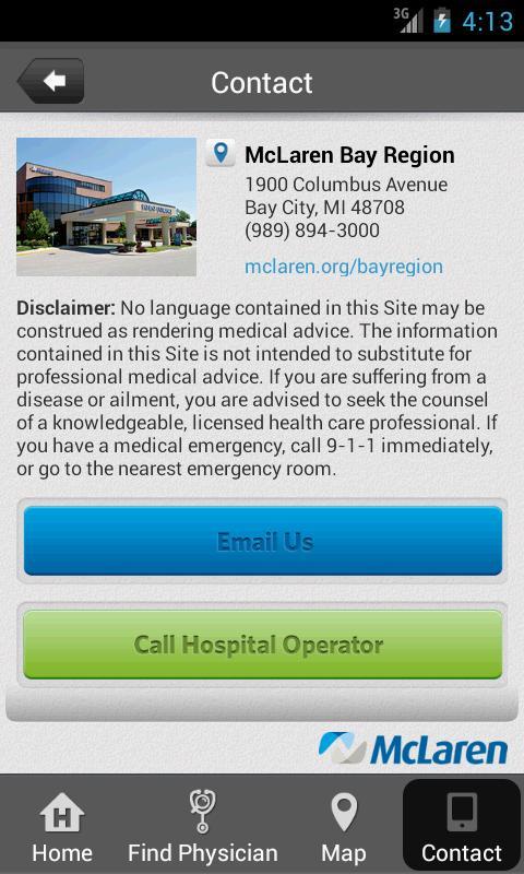 McLaren Bay Region Hospital截图3