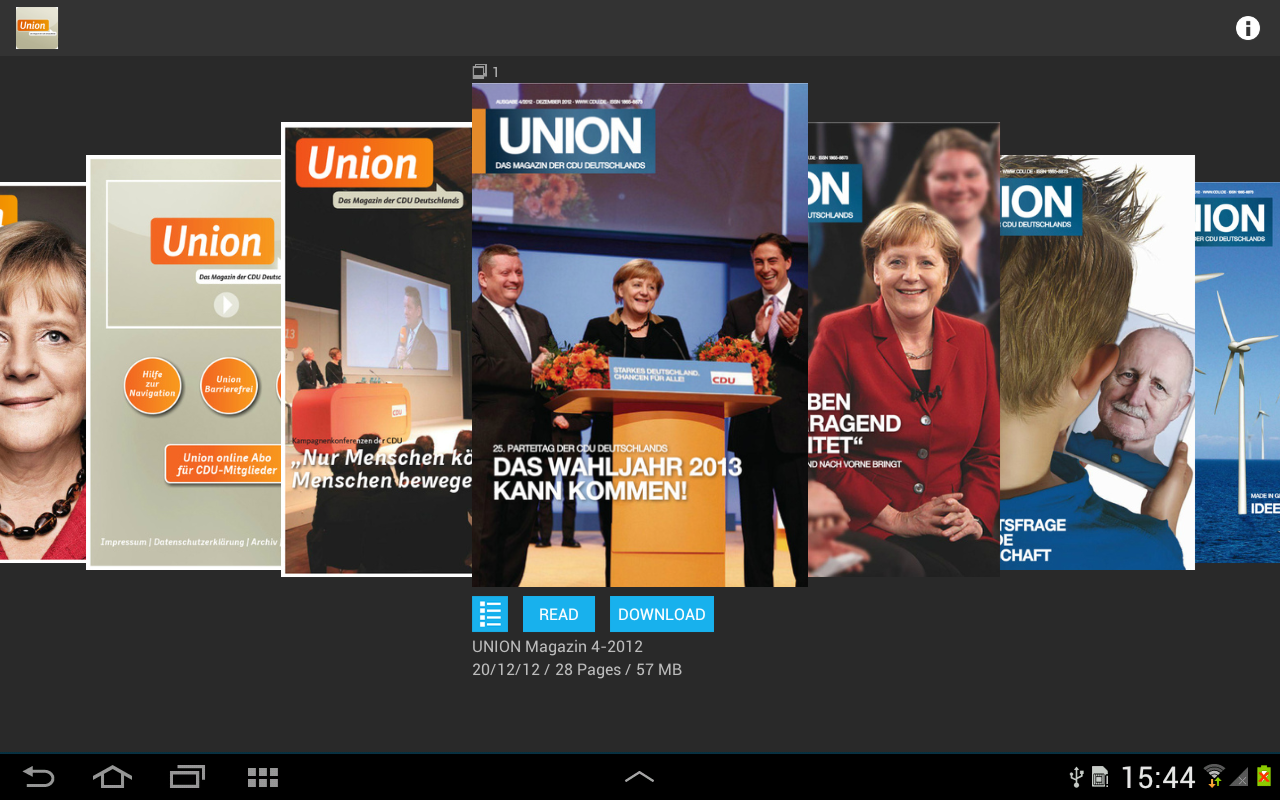 CDU-Magazin截图1