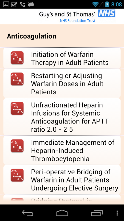 Thrombosis Guidelines截图3