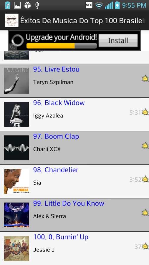 Musica Do Top 100 Brasil...截图5