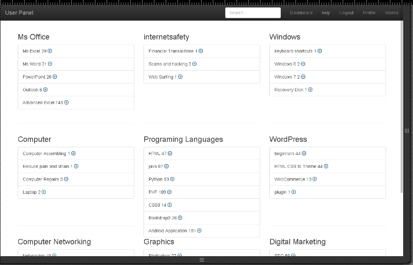 Go learn on net php,HTML...截图3