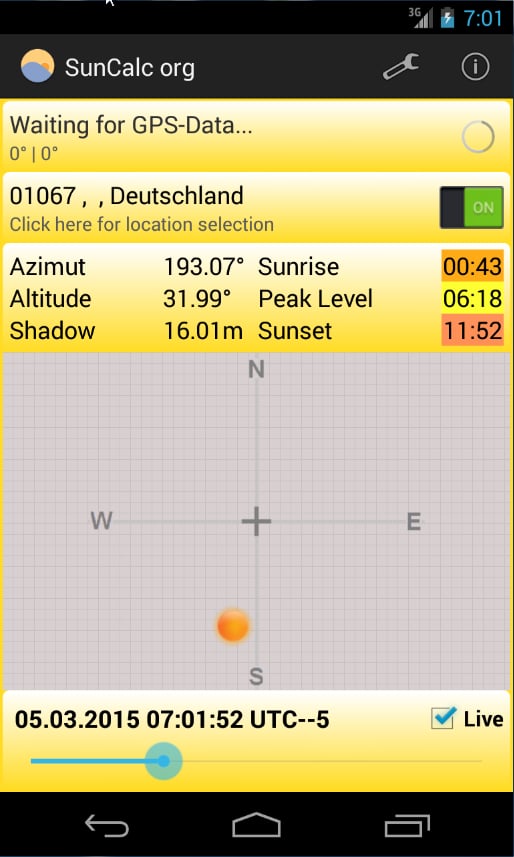 SunCalc org截图2