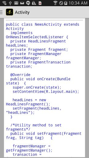 Android Fragments Guide截图3