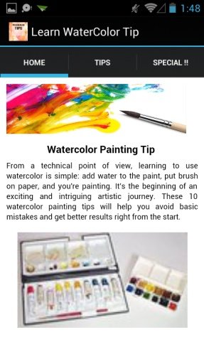 Watercolor Painting Tips!截图3